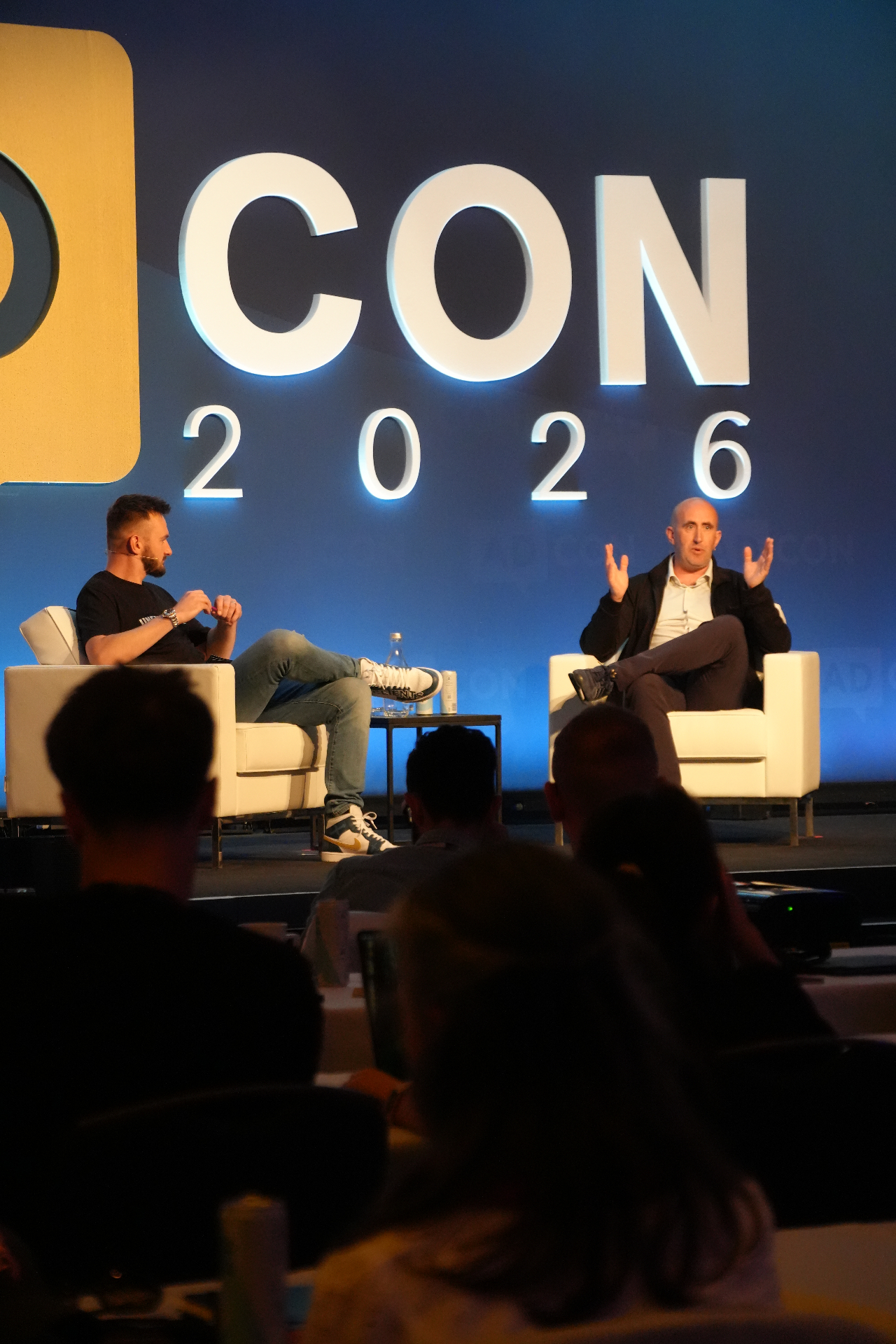 On stage at AdCon 2026