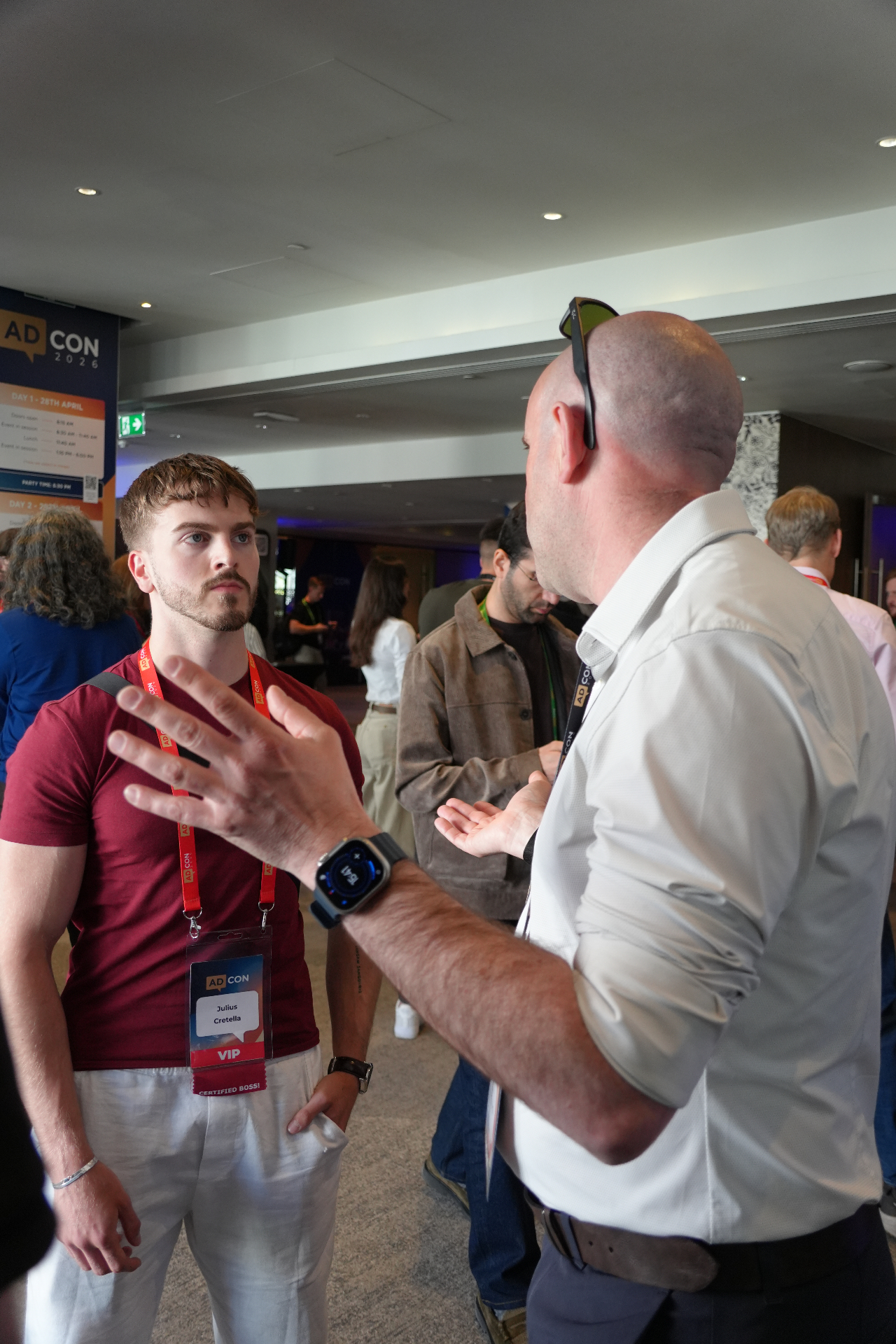 Networking with operators at AdCon 2026