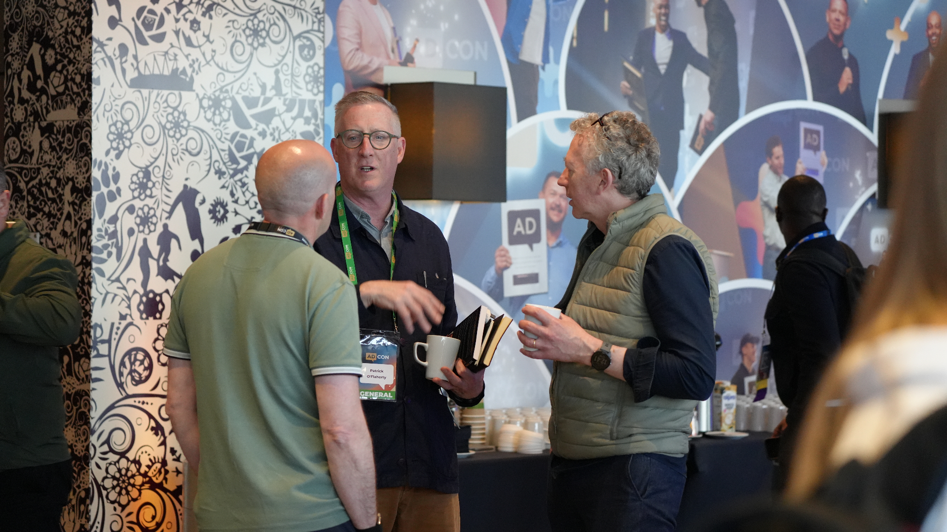 Conversations between sessions at AdCon